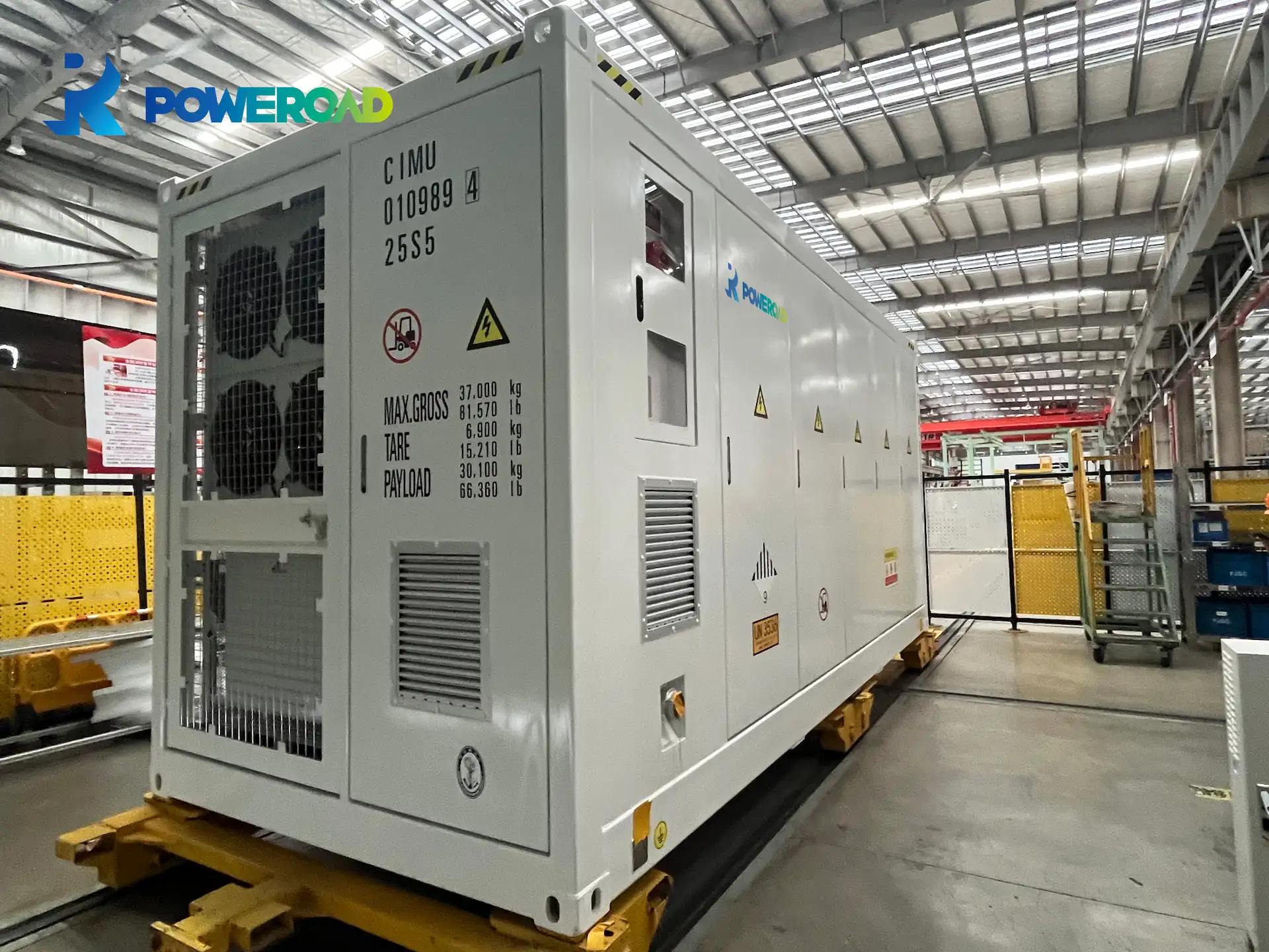 POWEROAD Strengthens European Market with CENTRIC L Liquid Cooling Container ESS Deployment3