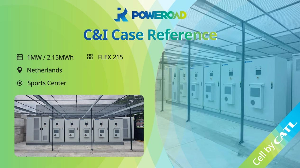 Enhancing Sustainability with POWEROADs ESS Solution at a Dutch Sports Center