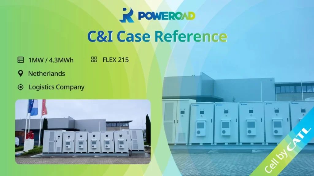 Powering Green Logistics with POWEROADs Energy Storage Solution