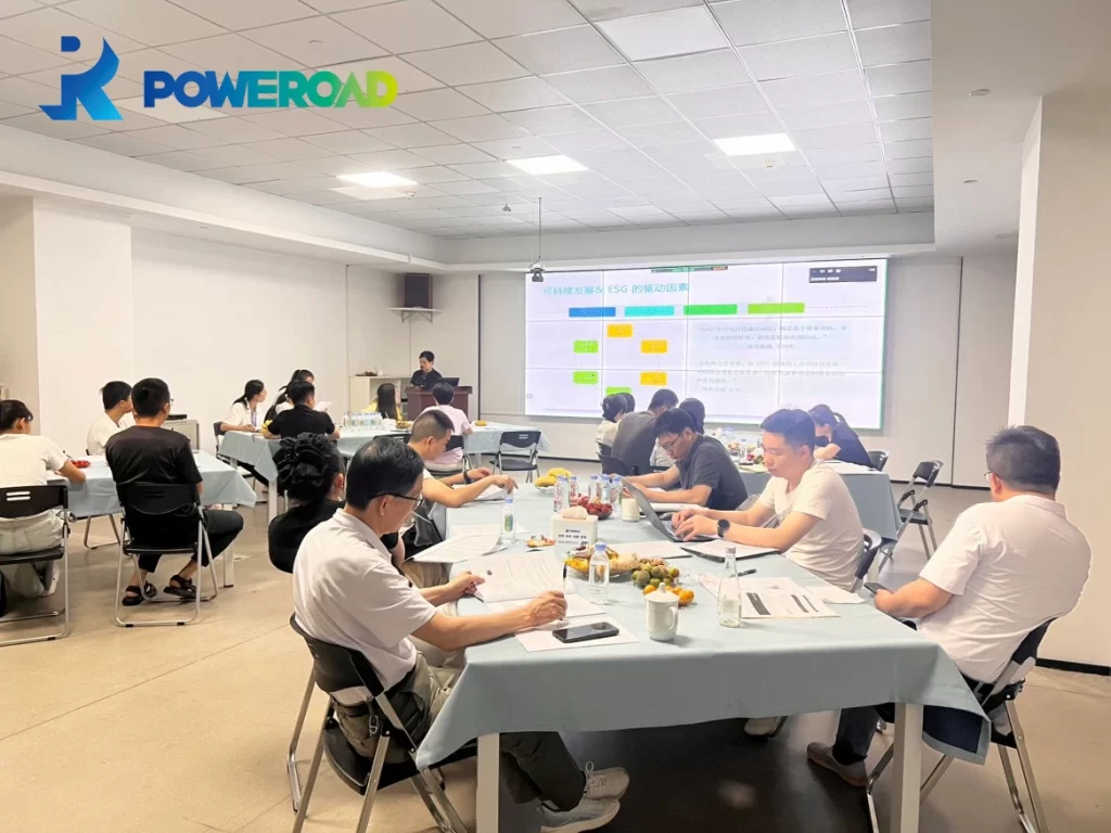 POWEROAD Enhances ESG Awareness with ISO 26000 Training Session