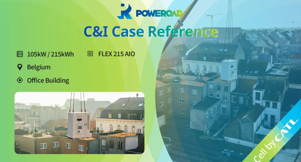 Commercial ESS Project Turning Rooftops into Clean Energy Hub with POWEROAD ESS